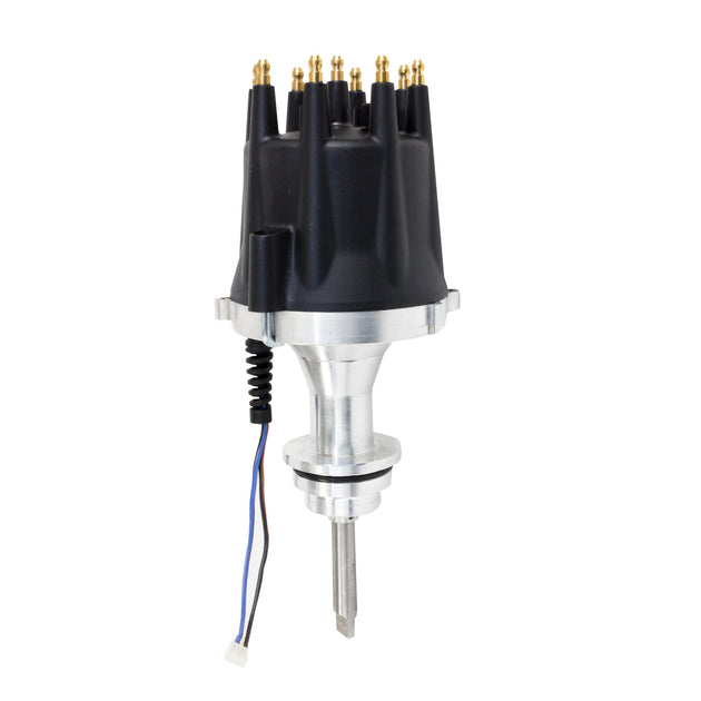 TSP Pro Series Pro Billet Distributor; Chrysler SB V8 (273; 318; 340; 360); Black Top Street Performance