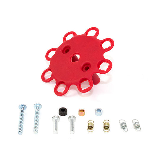 TSP Pro Series Pro Billet Distributor With Vac; Chevy SB & BB Gen 2 Mark IV V8; Red Top Street Performance