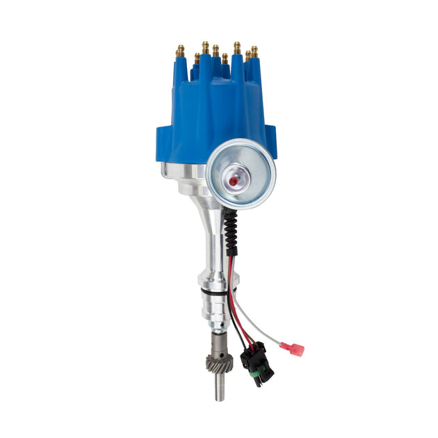 TSP Pro Series Ready To Run Distributor; Ford SB V8 (221; 260; 289; 302); Blue Top Street Performance