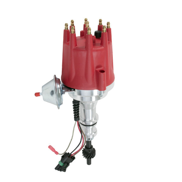 TSP Pro Series Ready To Run Distributor; Ford SB V8 (221; 260; 289; 302); Red Top Street Performance