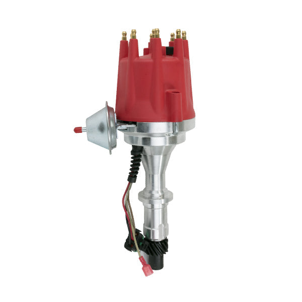 TSP Pro Series Ready To Run Distributor; Pontiac V8 (389-455); Red Top Street Performance