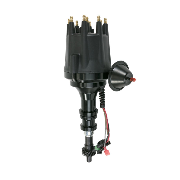 TSP Pro Series Ready To Run Distributor; Ford BB;351C;400;351M V8; All Black Top Street Performance