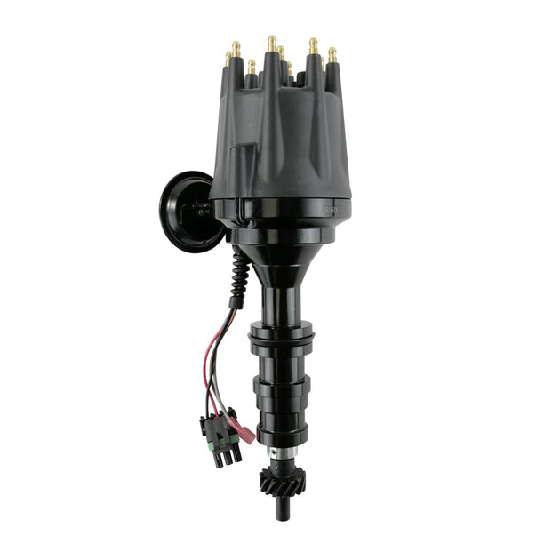 TSP Pro Series Ready To Run Distributor; Ford FE (330-428) Cars/Lt Trucks All Black Top Street Performance