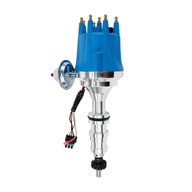 TSP Pro Series Ready To Run Distributor; Ford FE (330-428) Cars/Light Trucks; Blue Top Street Performance