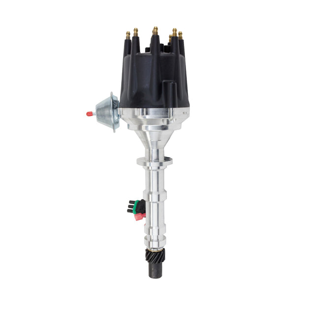 TSP Pro Series Ready To Run Distributor; Chevrolet BB Gen. 1 "W" (348; 409); Black Top Street Performance