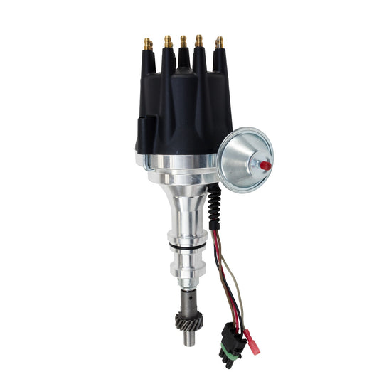 TSP Pro Series Ready To Run Distributor; Ford 351W; Black Top Street Performance