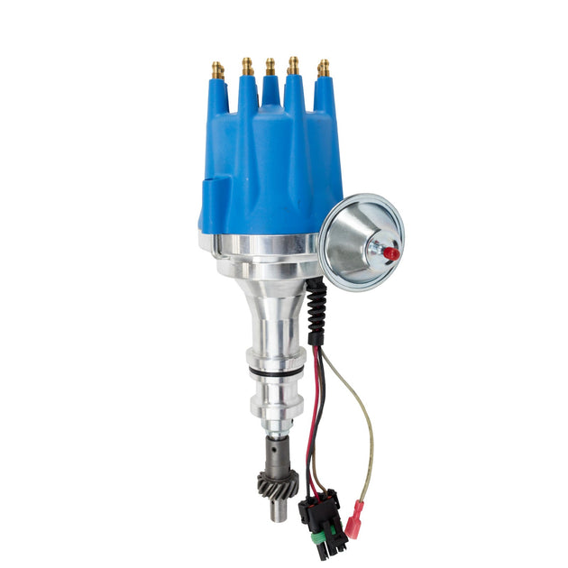 TSP Pro Series Ready To Run Distributor; Ford 351W; Blue Top Street Performance