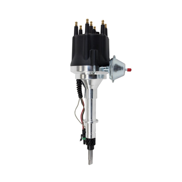 TSP Pro Series Ready To Run Distributor; AMC/Jeep Inline 6 (232; 258); Black Top Street Performance