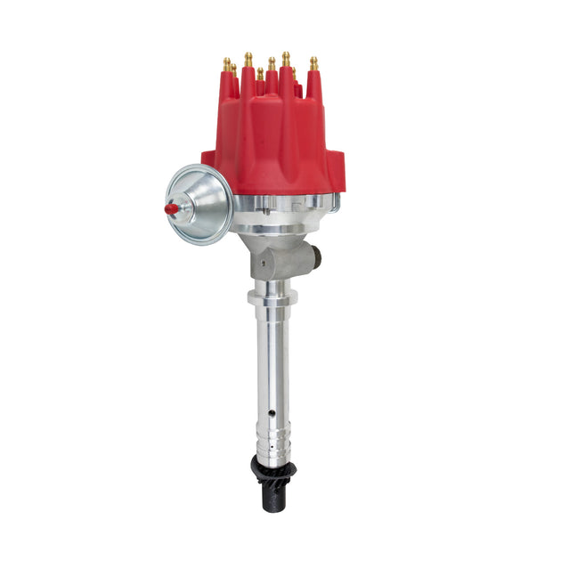 TSP Pro Series Ready To Run Distributor; Corvette V8 ('62-'74) Tach Drive; Red - DFW Speed Syndicate