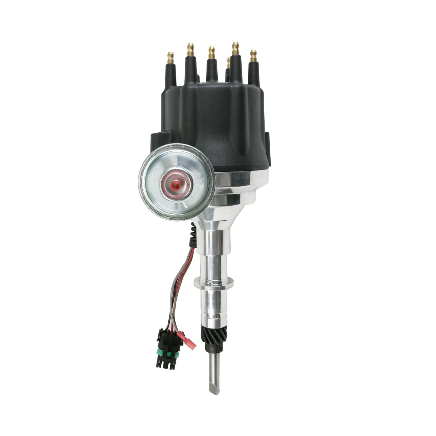 TSP Pro Series Ready To Run Distributor; Chevy L6 (194-292); Black Top Street Performance
