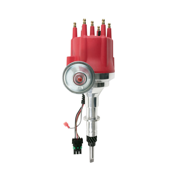 TSP Pro Series Ready To Run Distributor; Chevy L6 (194-292); Red Top Street Performance