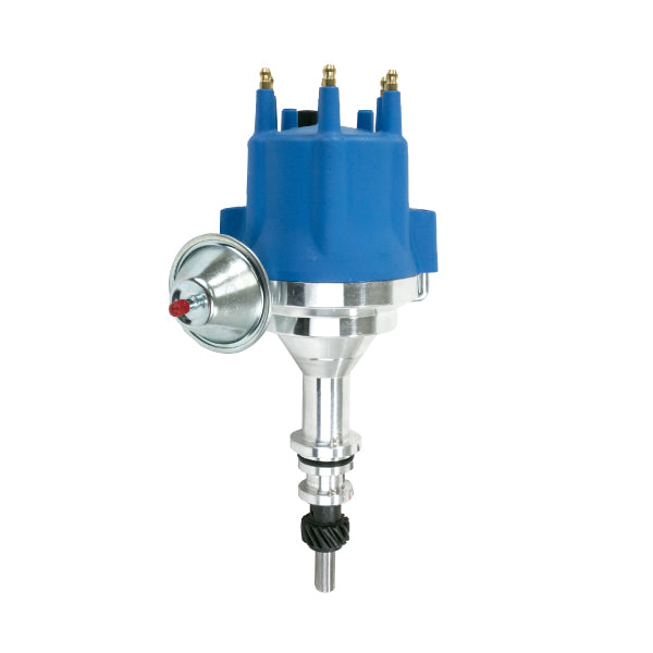 TSP Pro Series Ready To Run Distributor; Ford L6 Gen 3 (144; 170; 200; 250); Blue Top Street Performance