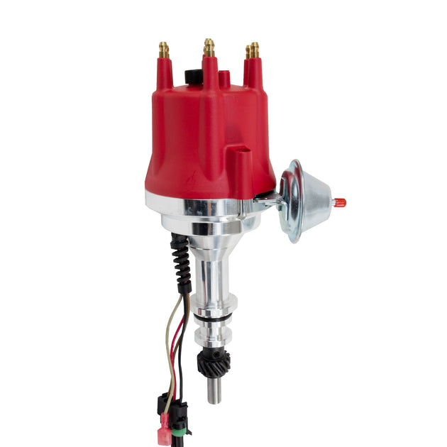 TSP Pro Series Ready To Run Distributor; Ford L6 Gen 3 (144; 170; 200; 250); Red Top Street Performance
