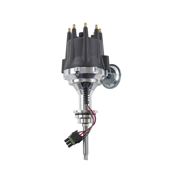 TSP Pro Series Pro Billet Distributor; Chrysler "FirePower" (Hemi) V8 (392); Black Top Street Performance