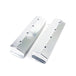 TSP Valve Covers; Fab. Alum.; Long Bolt Wthout Holes SBC Cen.; Clear Anodized Top Street Performance