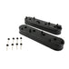 TSP Valve Covers; Fab. Alum.; W Coil Mounts LSX; Black Top Street Performance
