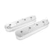 TSP Valve Covers; Fab. Alum.; With Coil Mounts LSX; Clear Anodized Top Street Performance