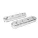 TSP Valve Covers; Fab. Alum.; With Coil Mounts LSX; Polished Top Street Performance
