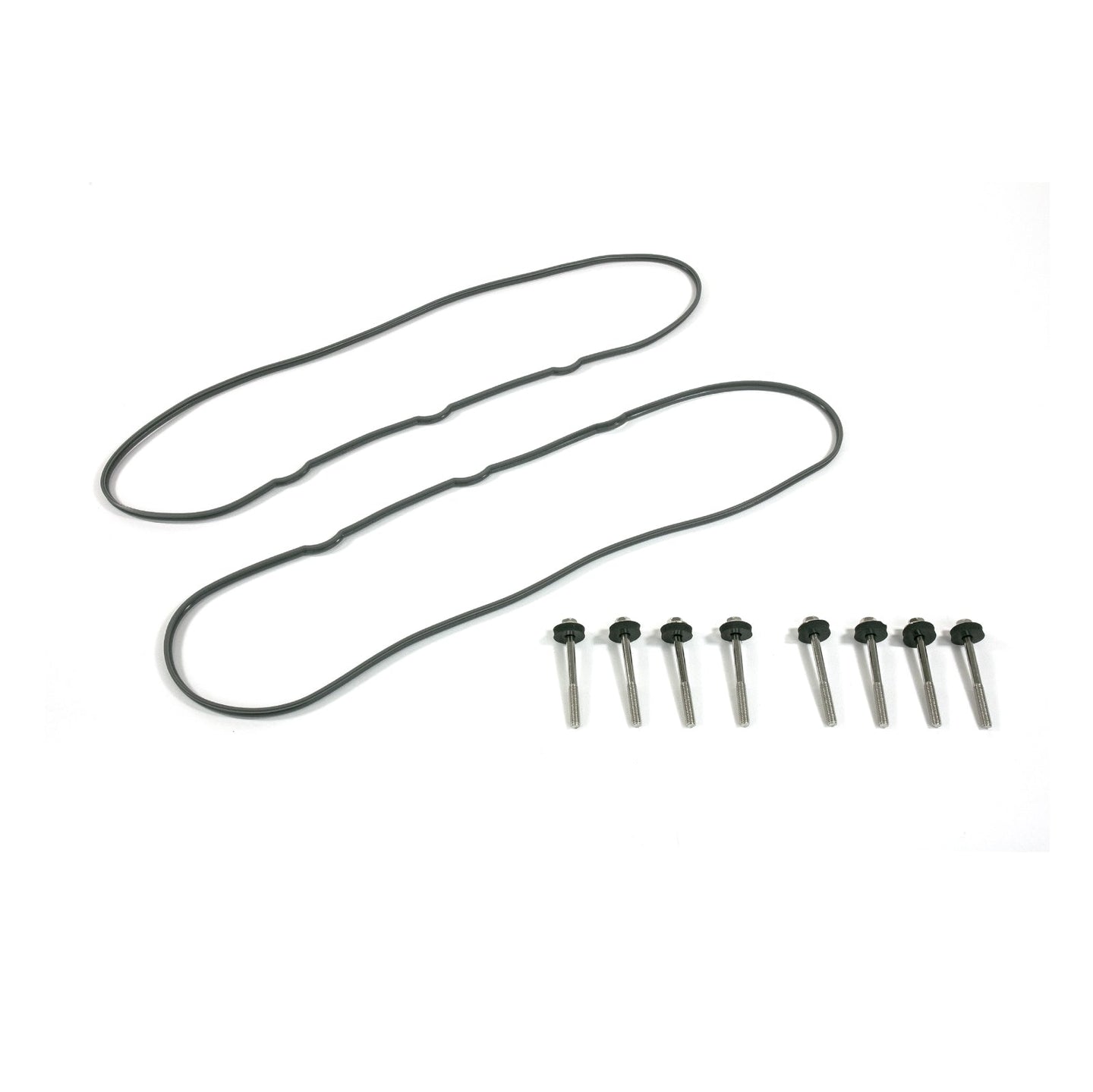 TSP Valve Covers; Fab. Alum.; Wthout Coil Mounts LSX; Clear Anodized Top Street Performance