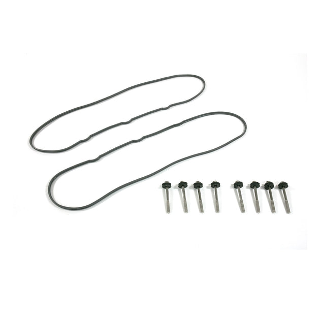 TSP Valve Covers; Fab. Alum.; Wthout Coil Mounts LSX; Clear Anodized Top Street Performance