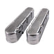 TSP Valve Covers; Finned Cast Alum.; With Coil Covers LS; Polished Top Street Performance