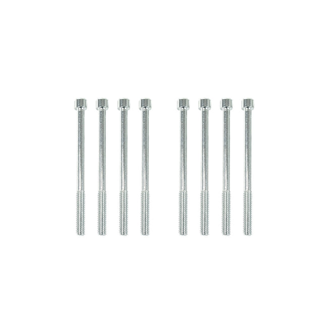 TSP Valve Covers; Fab. Alum.; Long Bolt With Holes SBC Perim.; Polished Top Street Performance