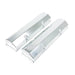 TSP Valve Covers; Fab. Alum.; Short Bolt Wthout Holes SBC Perim.; Clear Anodized Top Street Performance