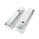 TSP Valve Covers; Fab. Alum.; Long Bolt With Holes SBC Perim.; Clear Anodized Top Street Performance
