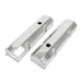 TSP Valve Covers; Fab. Alum.; Short Bolt With Holes SBC Perim.; Polished Top Street Performance