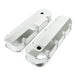 TSP Valve Covers; Fab. Alum.; Short Bolt With Holes BBC; Polished Top Street Performance
