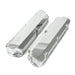 TSP Valve Covers; Fab. Alum.; Short Bolt Wthout Holes SBF; Polished Top Street Performance
