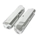 TSP Valve Covers; Fab. Alum.; Short Bolt Wthout Holes SBF; Polished Top Street Performance