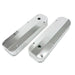 TSP Valve Covers; Fab. Alum.; Long Bolt With Holes BBF; Clear Anodized Top Street Performance