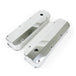 TSP Valve Covers; Fab. Alum.; Long Bolt With Holes BBF; Polished Top Street Performance