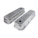 TSP Valve Covers; Cast Alum.; Smooth; Short Bolt With Holes; BBC; Polished Top Street Performance
