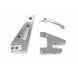 TSP Alternator 10SI Bracket; Aluminum SBC Short Water Pump; Polished Top Street Performance