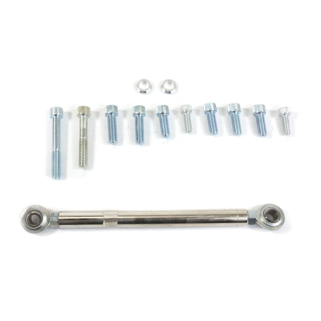 TSP Alternator 10SI Bracket; Aluminum SBC Short Water Pump; Polished Top Street Performance