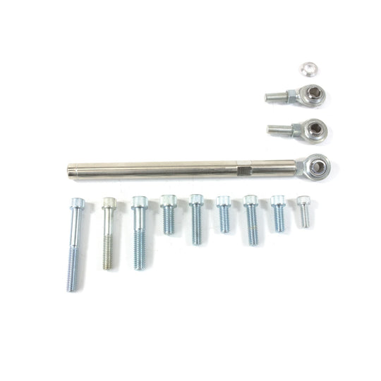 TSP Alternator 10SI Bracket; Aluminum BBC Short Water Pump; Polished Top Street Performance