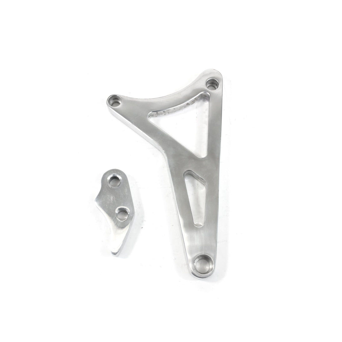 TSP Alternator 1G Bracket; Aluminum Ford 351W; Polished Top Street Performance