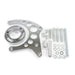 TSP Alternator 10SI Bracket; Aluminum SBC High-mount Long Water Pump; Chrome Top Street Performance