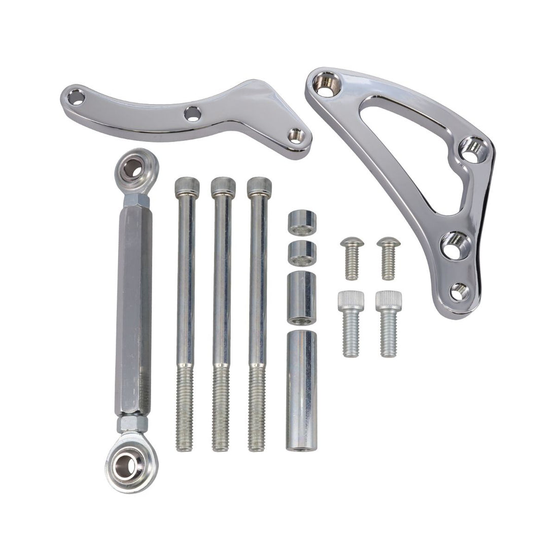 Chrysler Small Block Alternator Bracket; Aluminum; Chrome Top Street Performance