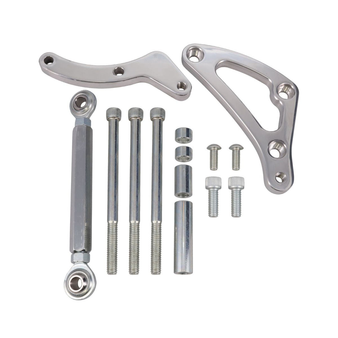 Chrysler Small Block Alternator Bracket; Aluminum; Polished Top Street Performance