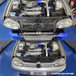VW GOLF 1.8 20V TRANSVERSAL FRONT MOUNT INTERCOOLER KIT FOR TMA06 - BLUE HOSES SPA TURBO USA