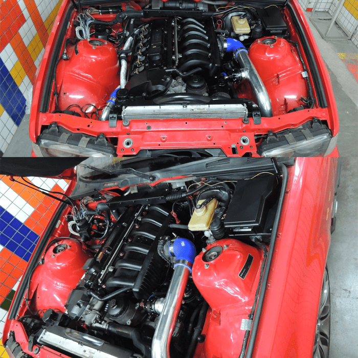 TURBO KIT AND INTERCOOLER FOR BMW E36 BODY MODELS 323 325 328 - WITHOUT TURBO SPA TURBO USA