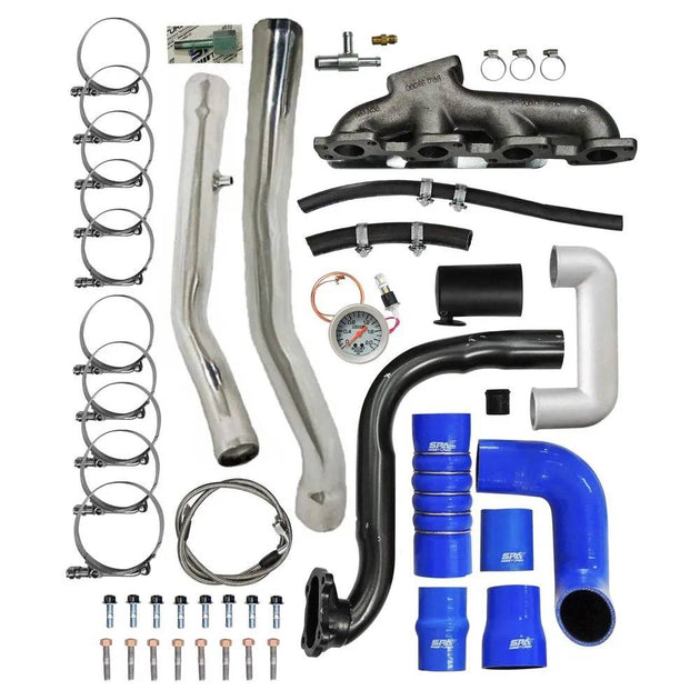 Toyota Hilux 2.8 Standard T2 Turbo Kit Without turbo - Blue SPA TURBO USA