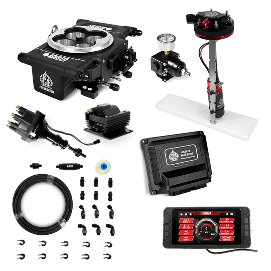 Killshot 4-bbl EFI Master Kits (Black) Aces EFI B2B