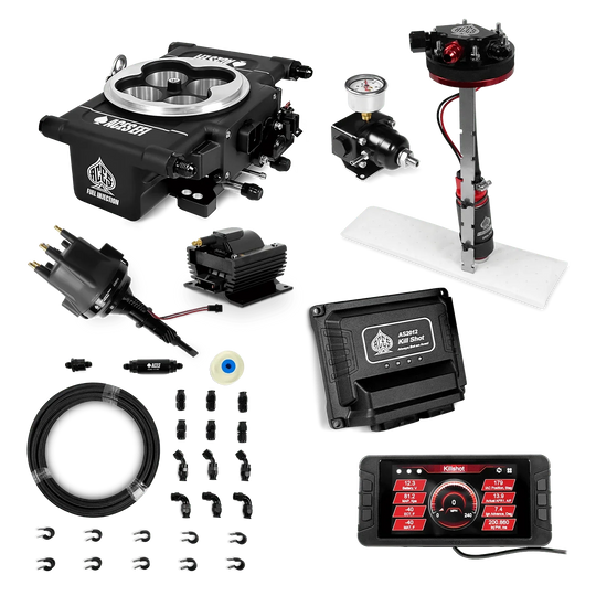 Killshot 4-bbl EFI Master Kits (Black) Aces EFI B2B