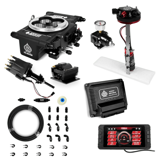 Killshot 4-bbl EFI Master Kits (Black) Aces EFI B2B