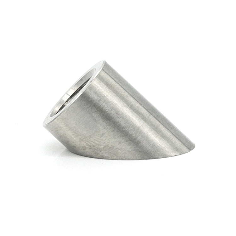 M18 x 1.5 O2 Sensor Bung 45° Angle Cut - 304 Stainless Ace Race Parts