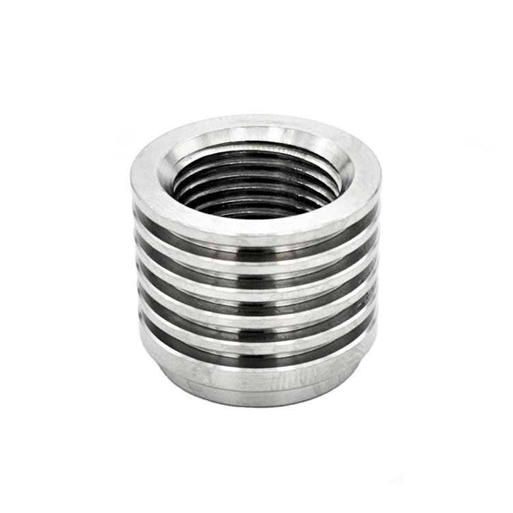 M18 x 1.5 O2 Sensor Bung - Heat Sink Style - 304 Stainless Ace Race Parts
